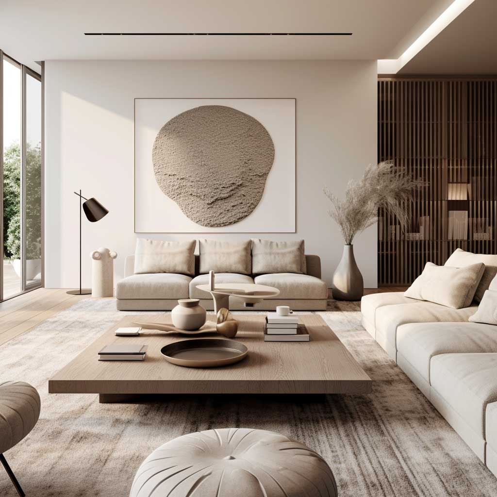 Elements Of A Perfect Warm Minimalist Living Room Design Art Images