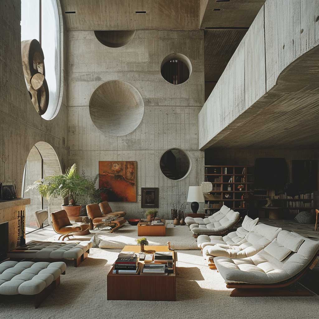 Intriguing And Bold Brutalist Interior Design Inspirations