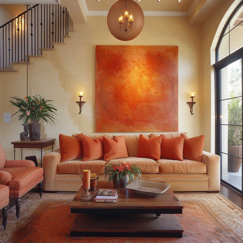 Add A Splash Of Color With Orange Interior Design Inspiring