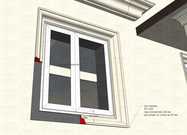 Як зробити укоси на вікна з вулиці | Дизайн рішення, приклади, варіанти, матеріал, види, фото