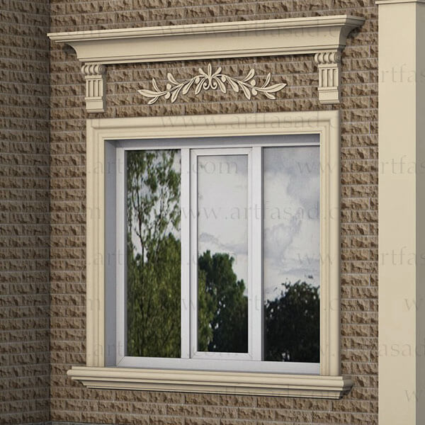 decorative window frame exterior