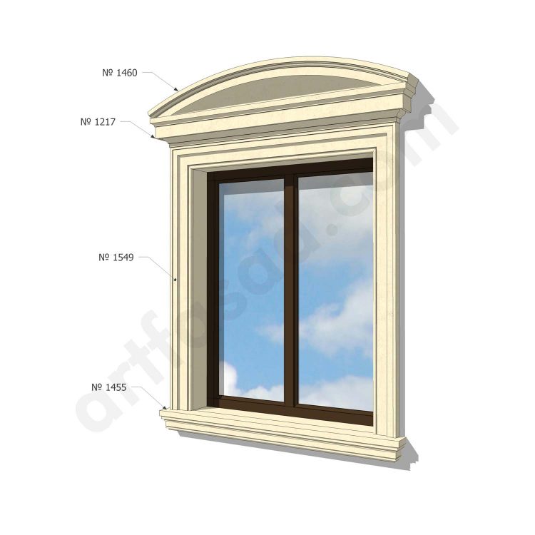 Material zur Herstellung von Fensterrahmen