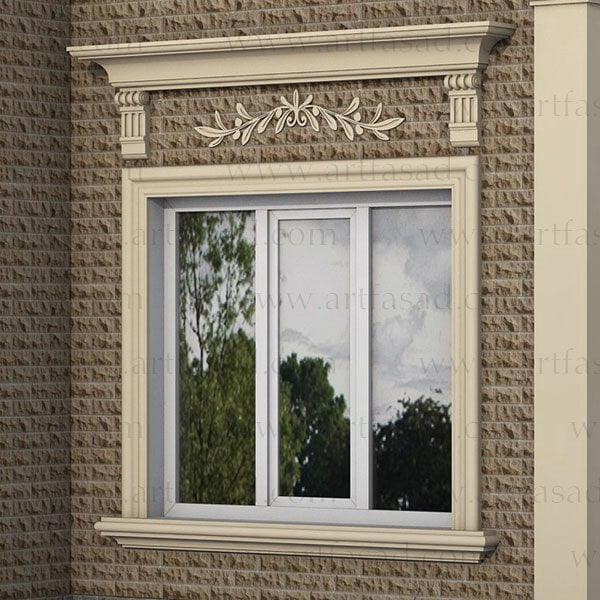 Fassadenprofile, Aussenstuck Zierornamente Zur Fensterverzierung