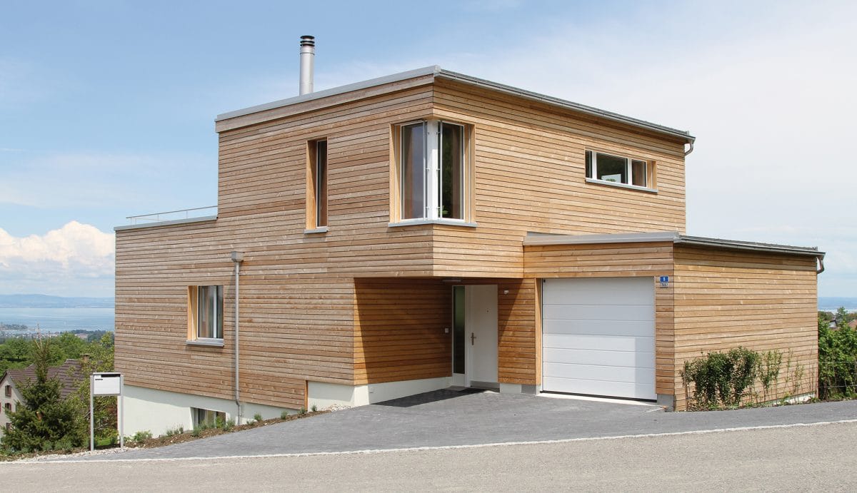 Wooden Ventilated Facade