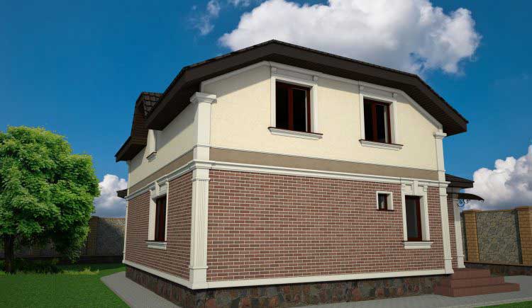 Model de façade de maison