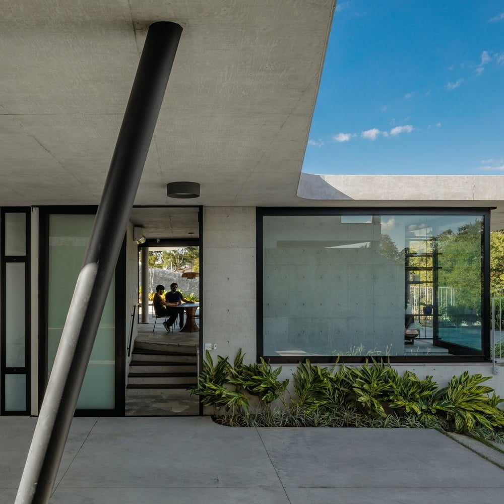 частные дома из бетона:  фото, дизайн, внешний вид, интерьер