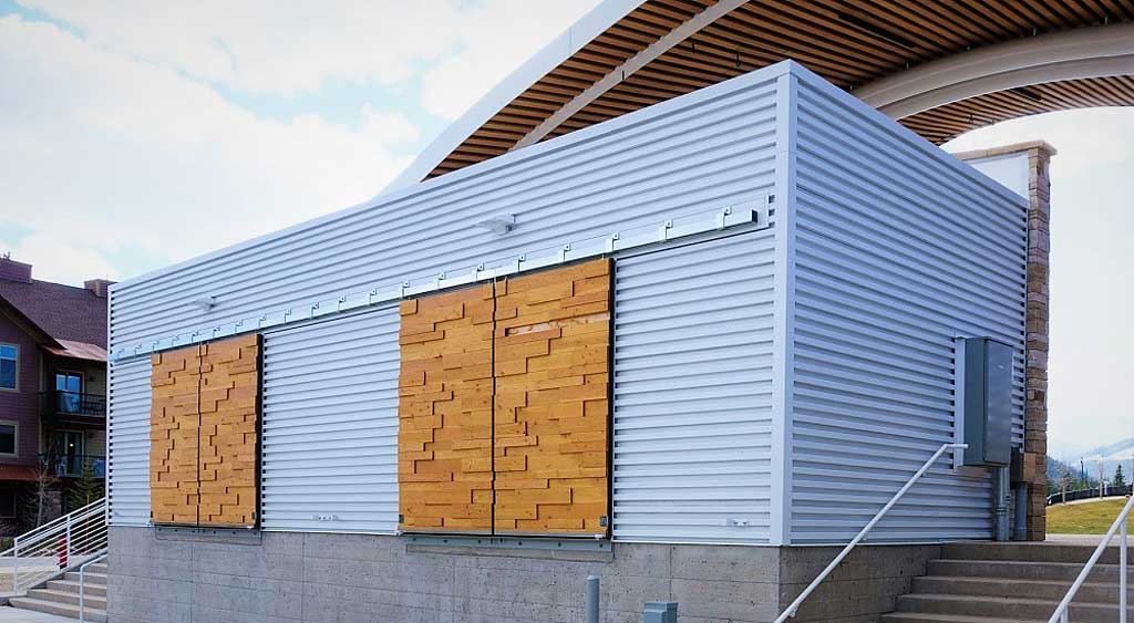 aluminium exterior wall panels