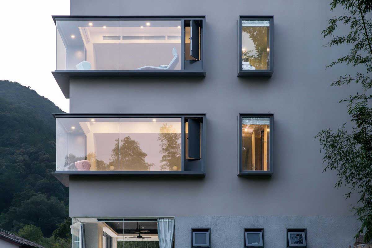 Ventanas Sobresalientes en Casas - Visión moderna del mundo • 333+ Imágenes  • [ArtFacade]