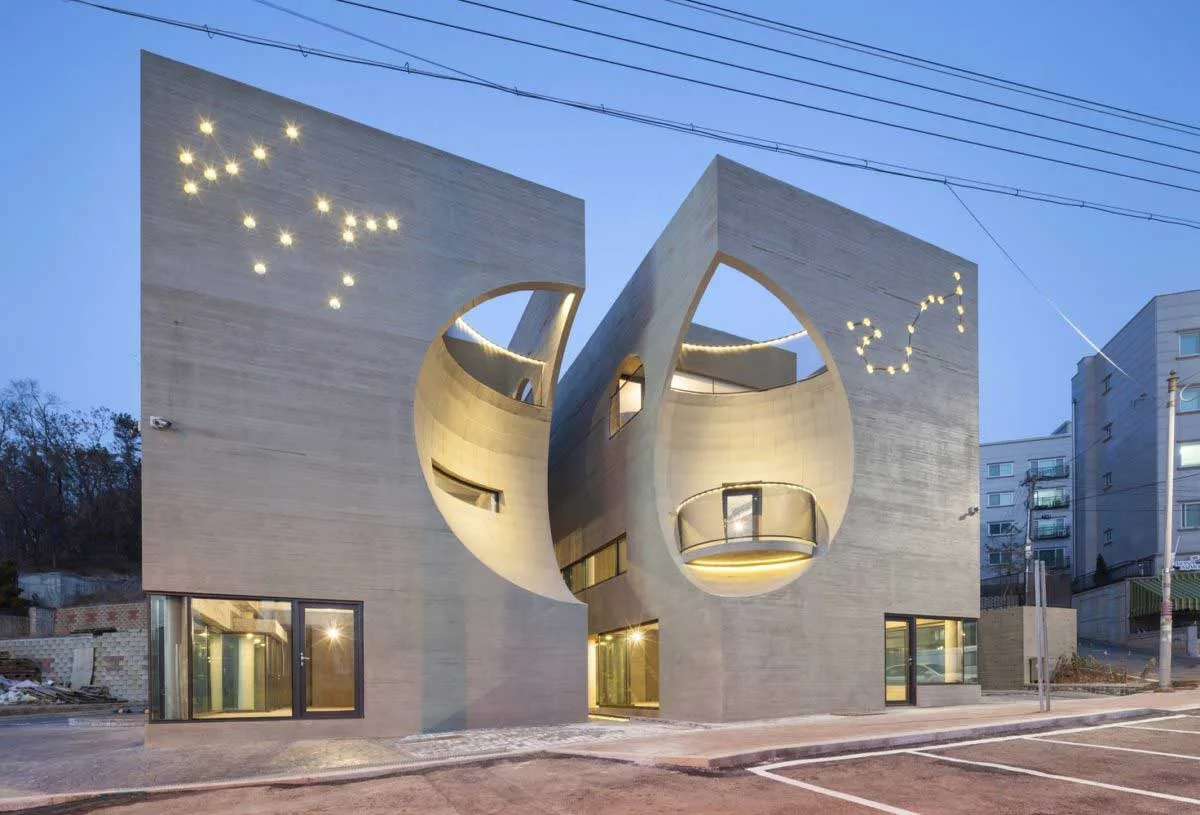 odd shaped buildings