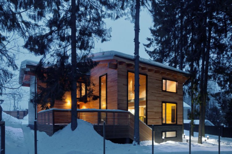 casas madera modernas