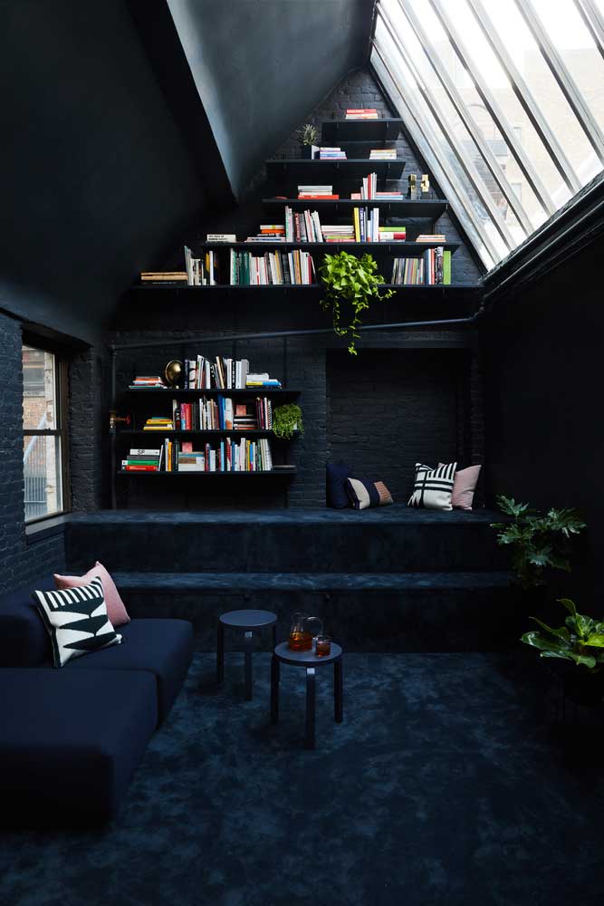 color negro en la arquitectura