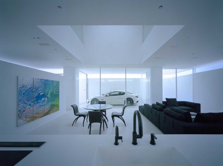 interiors of houses in the style of minimalism photo  projects of single-storey houses in the style of minimalism