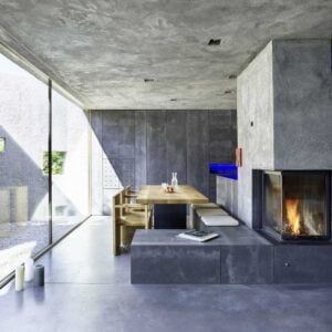 Concreto em Design de Interiores / Estilo de parede industrial moderno
