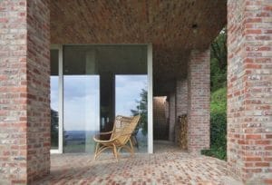 Invisible House Project On A Steep Slope