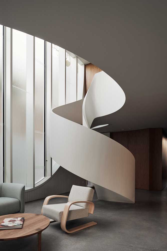 spiral staircase interior design