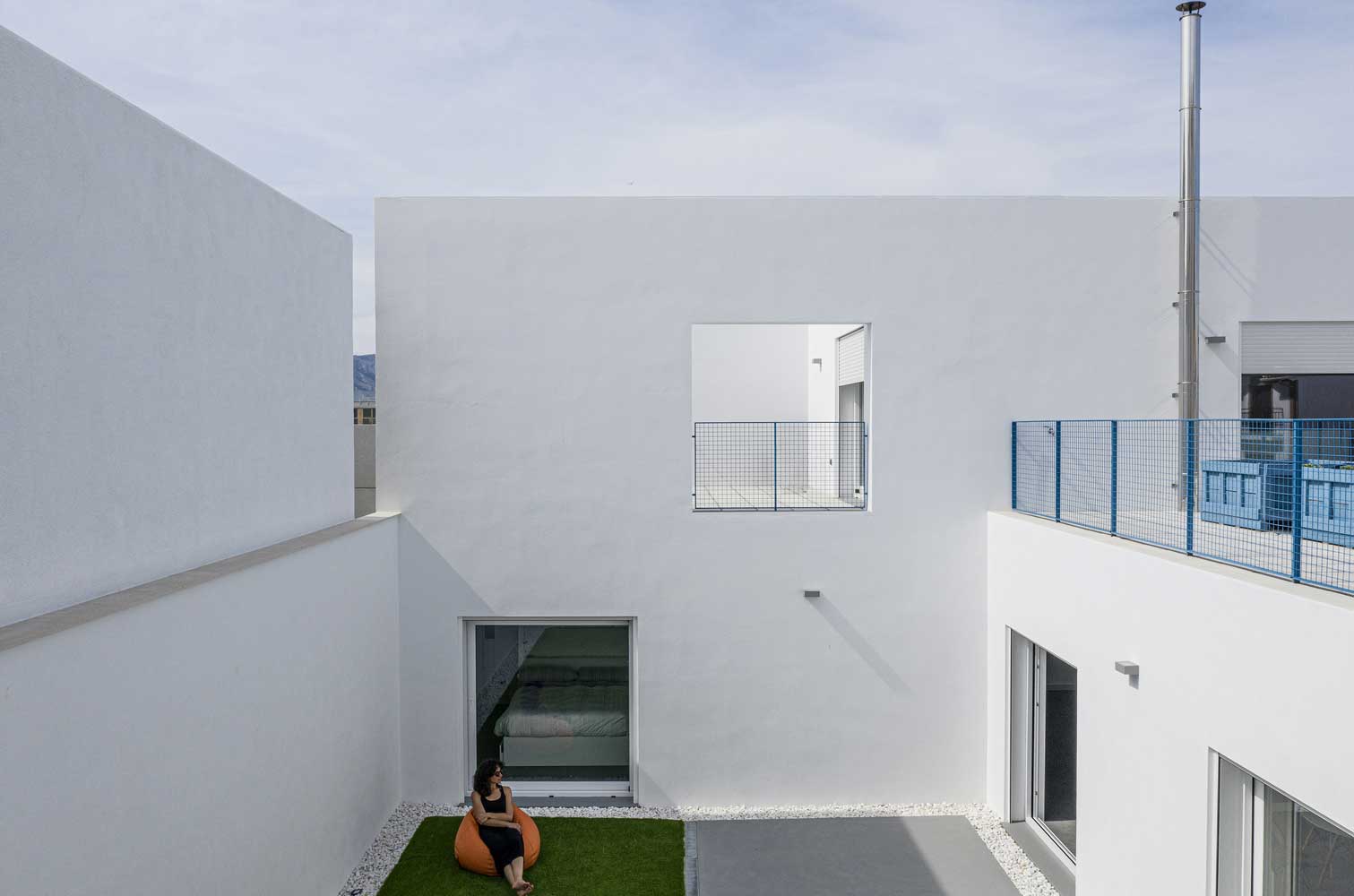 T-Shaped Design of a Two-Storey House