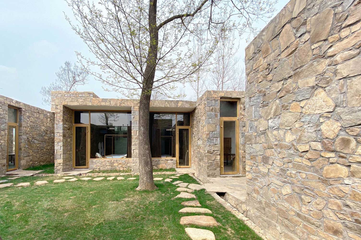 Natural Stone House