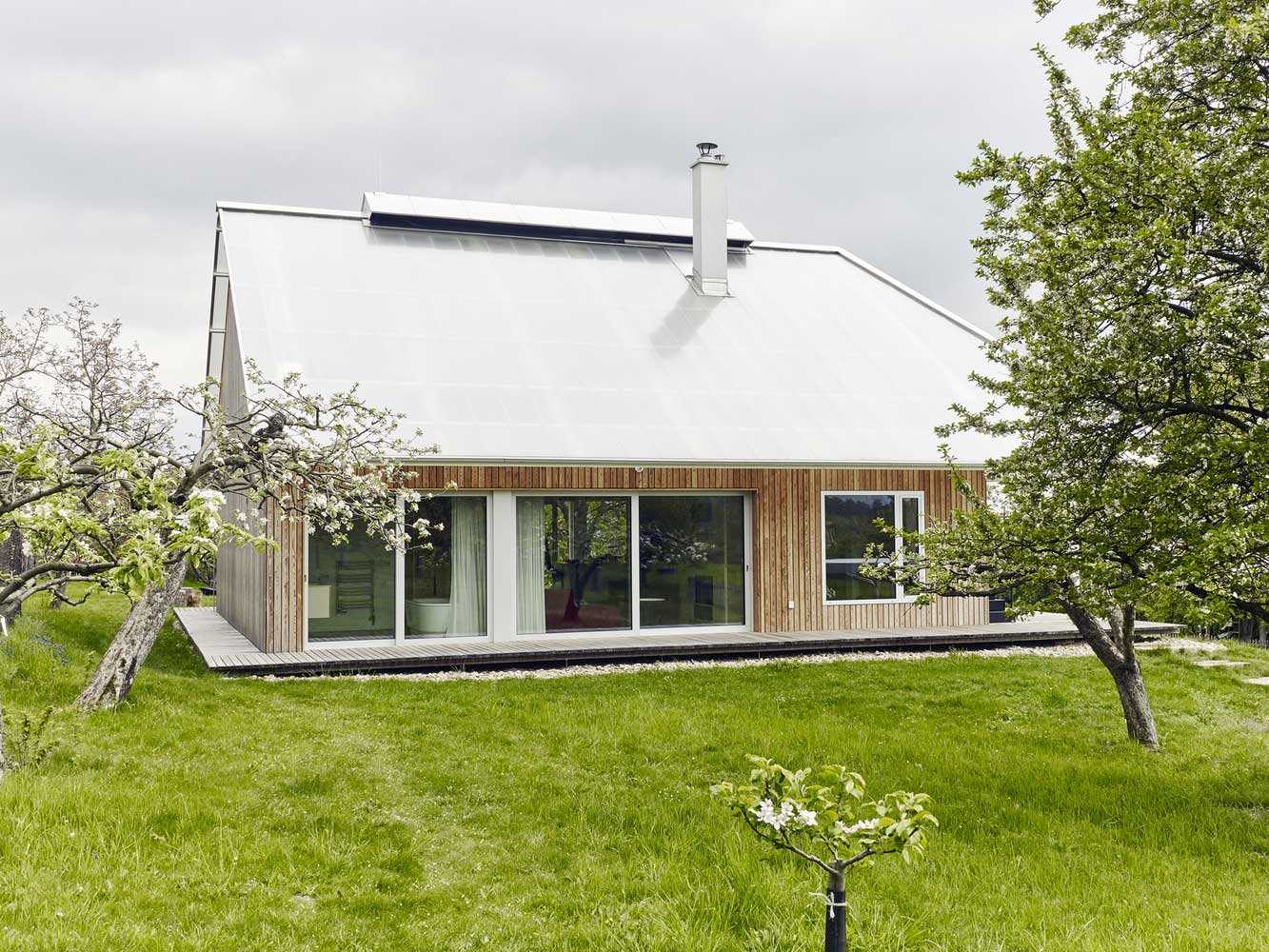 transparent fiber roof