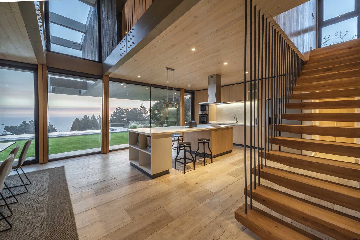 wooden wall ceiling design