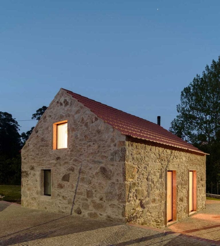 How to Build a Modern 1 Story Stone House with Attic