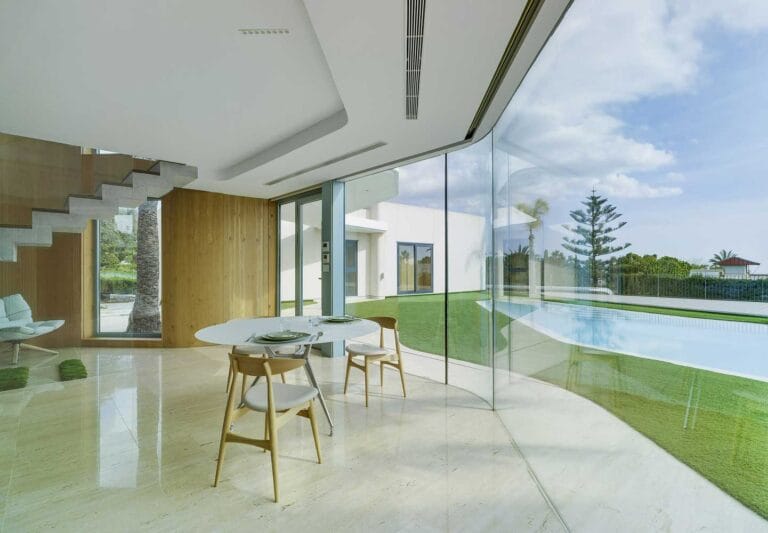 Flat Roof Double Storey Houses in Minimalist Style for a Modern Family
