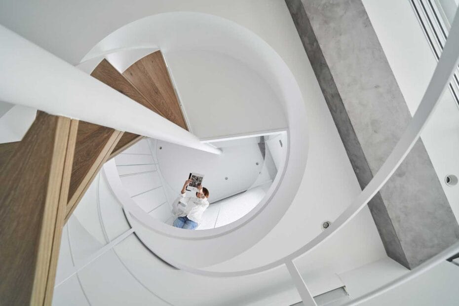 33+ Creative Interior Spiral Staircase Design Ideas