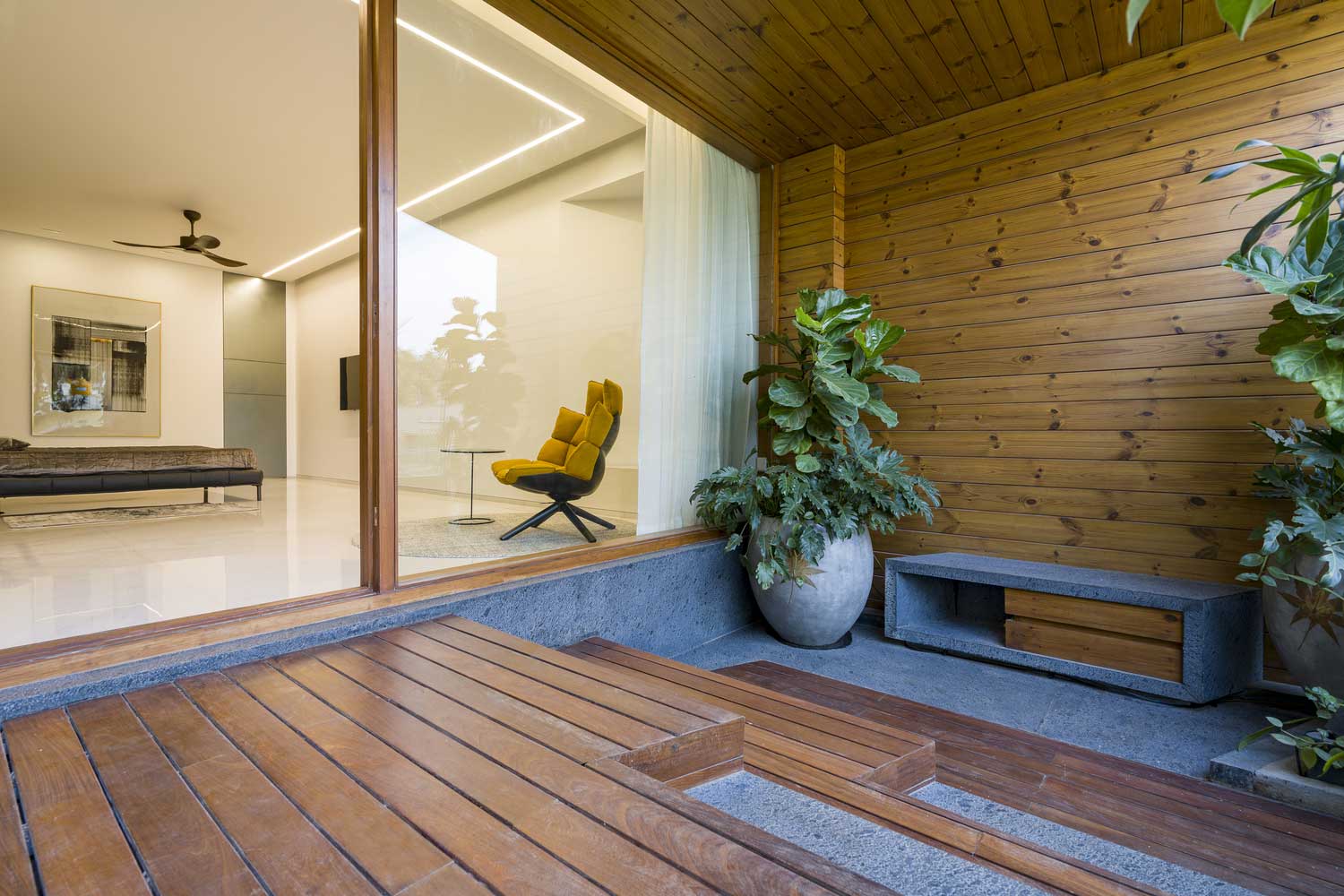 beautiful house facade with a unique exterior finish: images