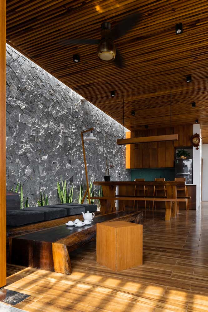 wooden rafter ceiling