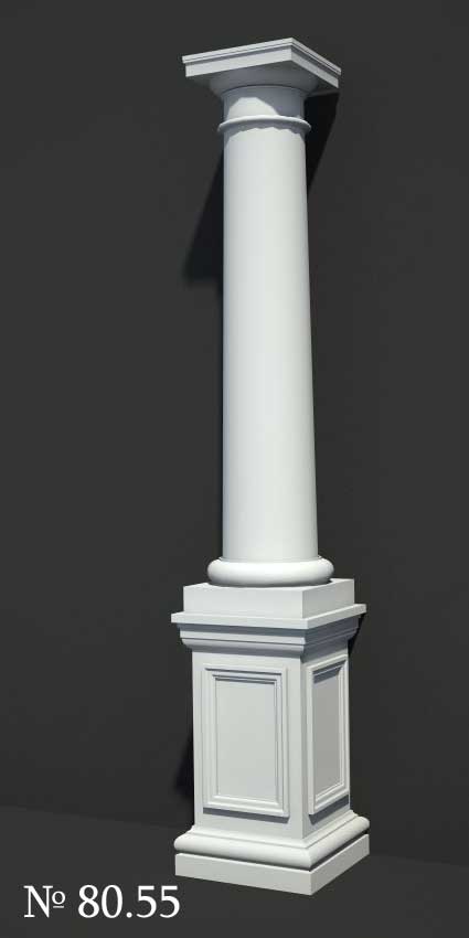 3D Модели колонны тосканского ордера