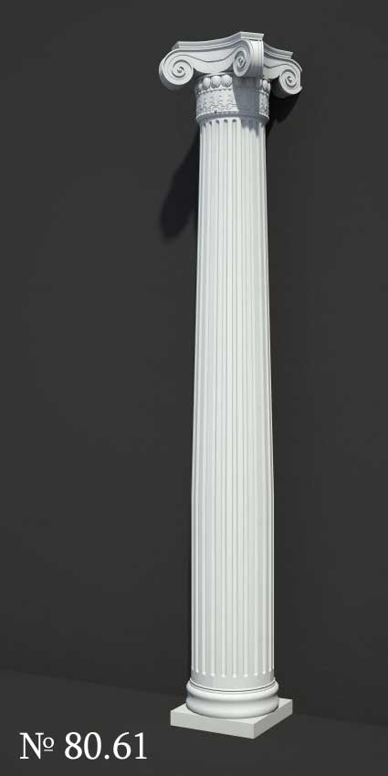 3D Models of Corinthian Column #8061