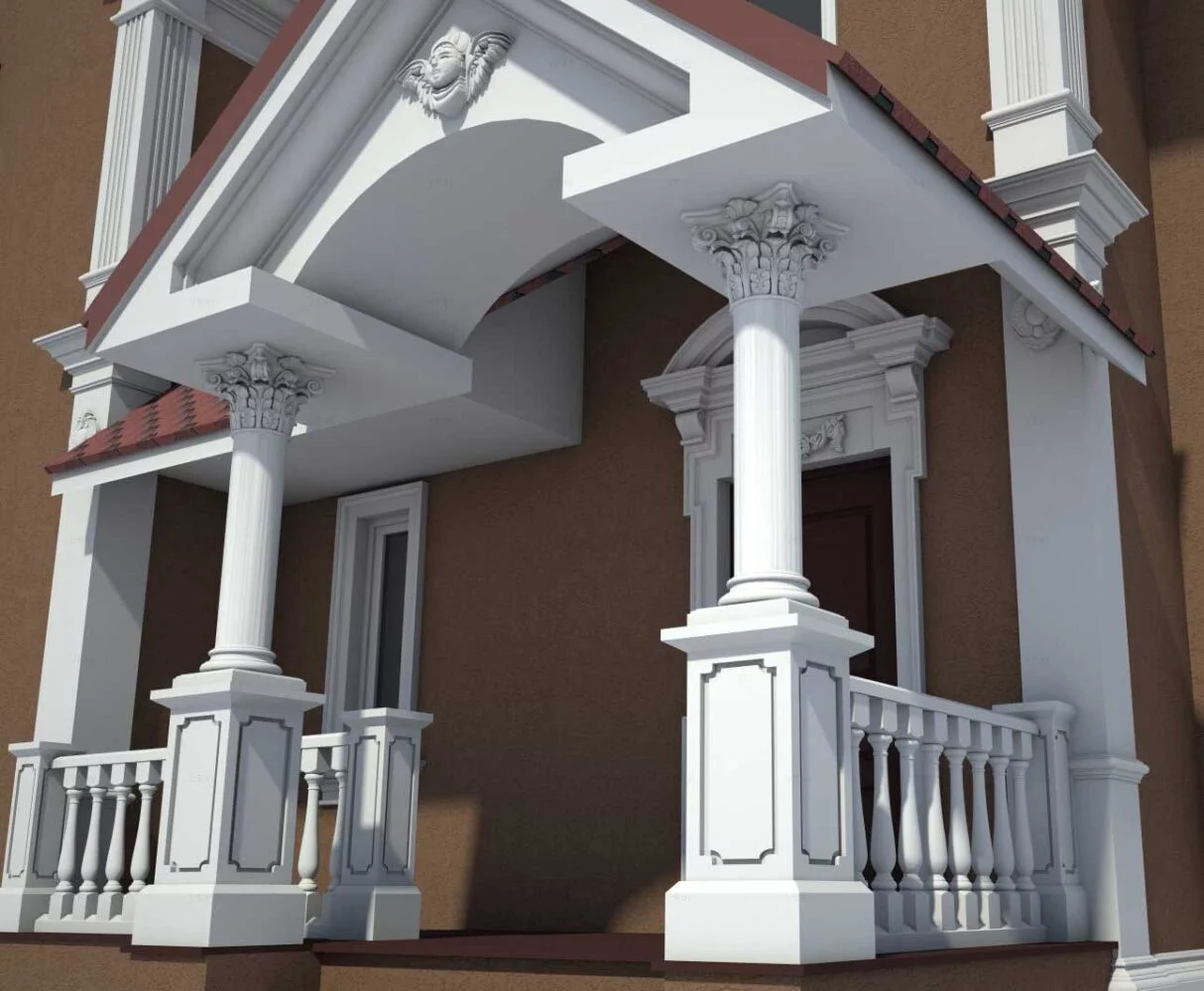 Decorative Exterior Pillars For Homes Shelly Lighting   Decorative Column 5 1214x1000 .webp