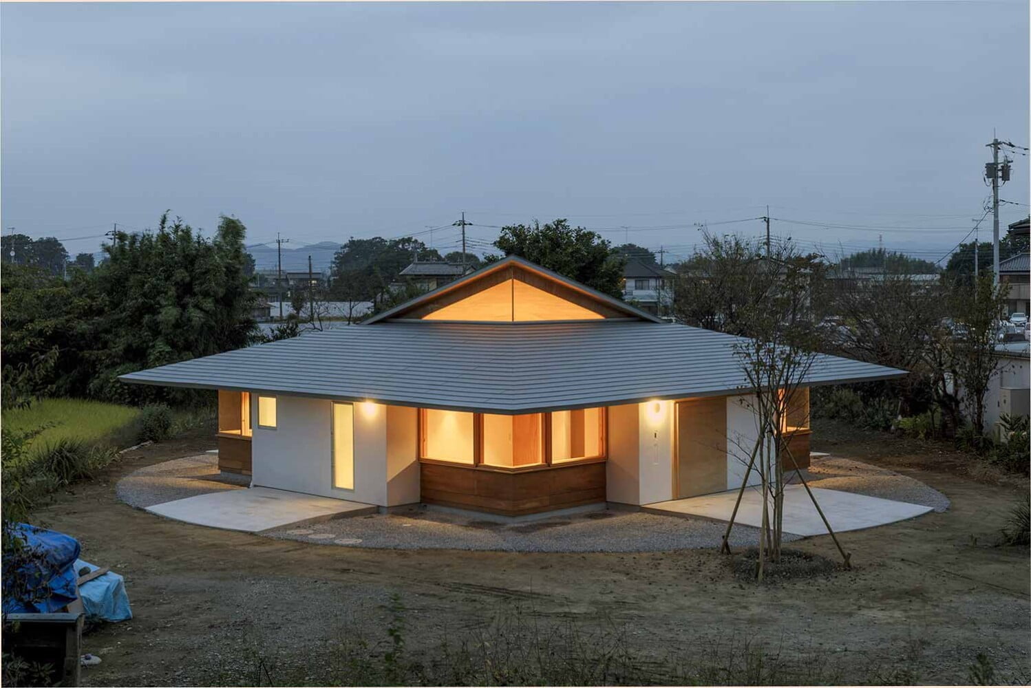 современный дом в японском стиле