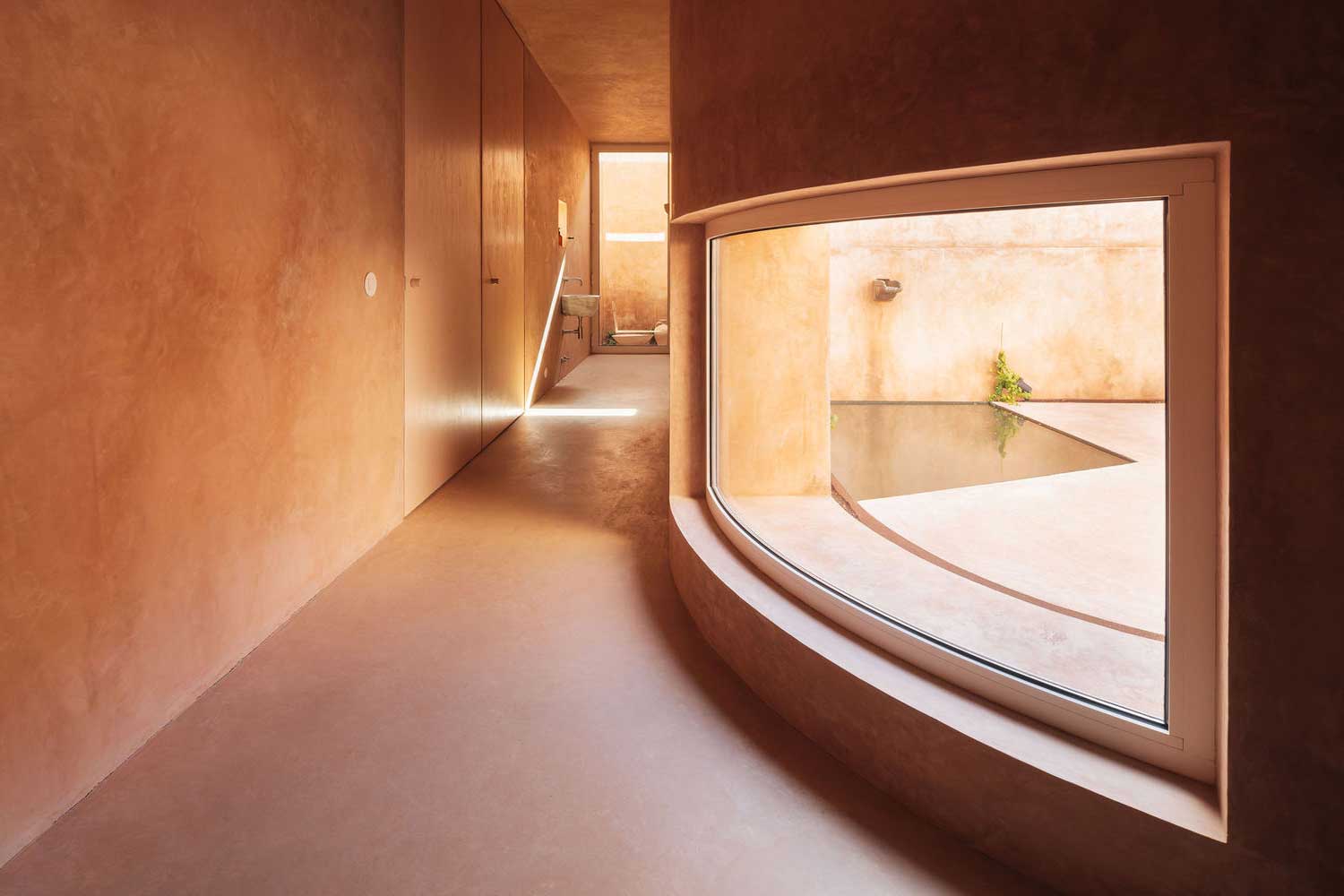 terracotta wall colour