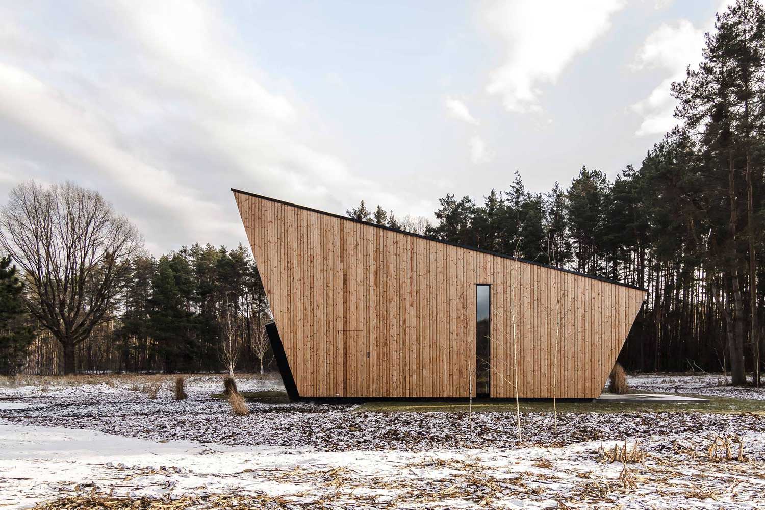 Die Dynamik von A Frame Haus Designs passend zur Landschaft