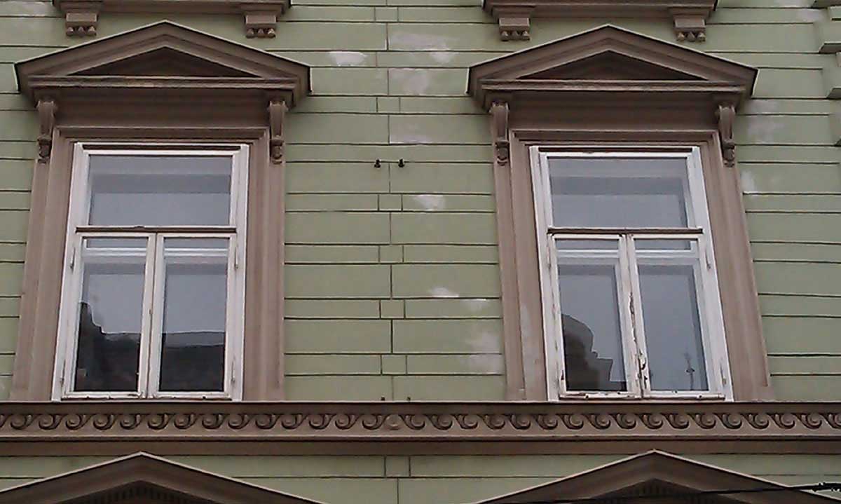adding exterior window trim