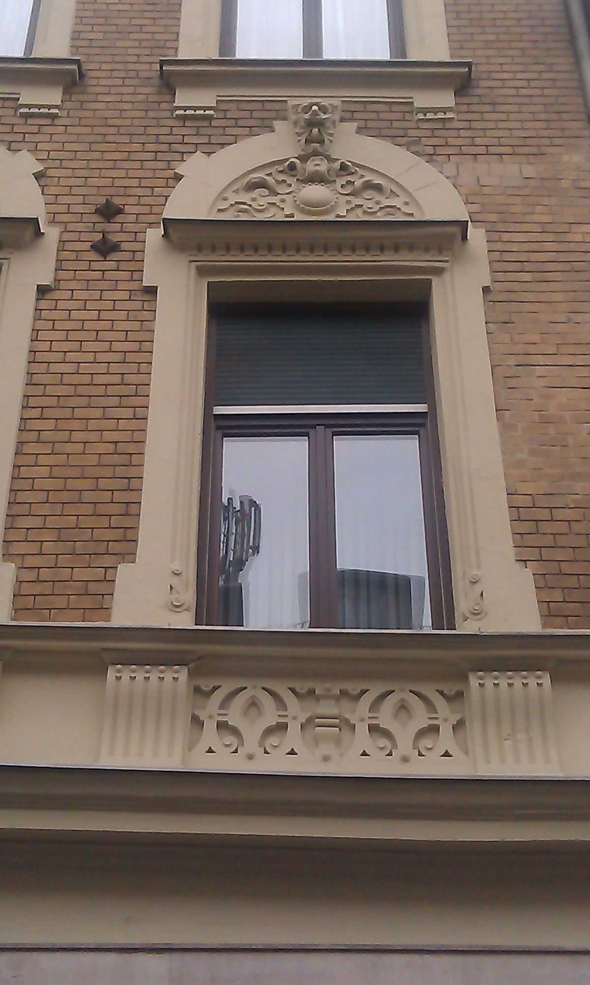 egress window exterior trim