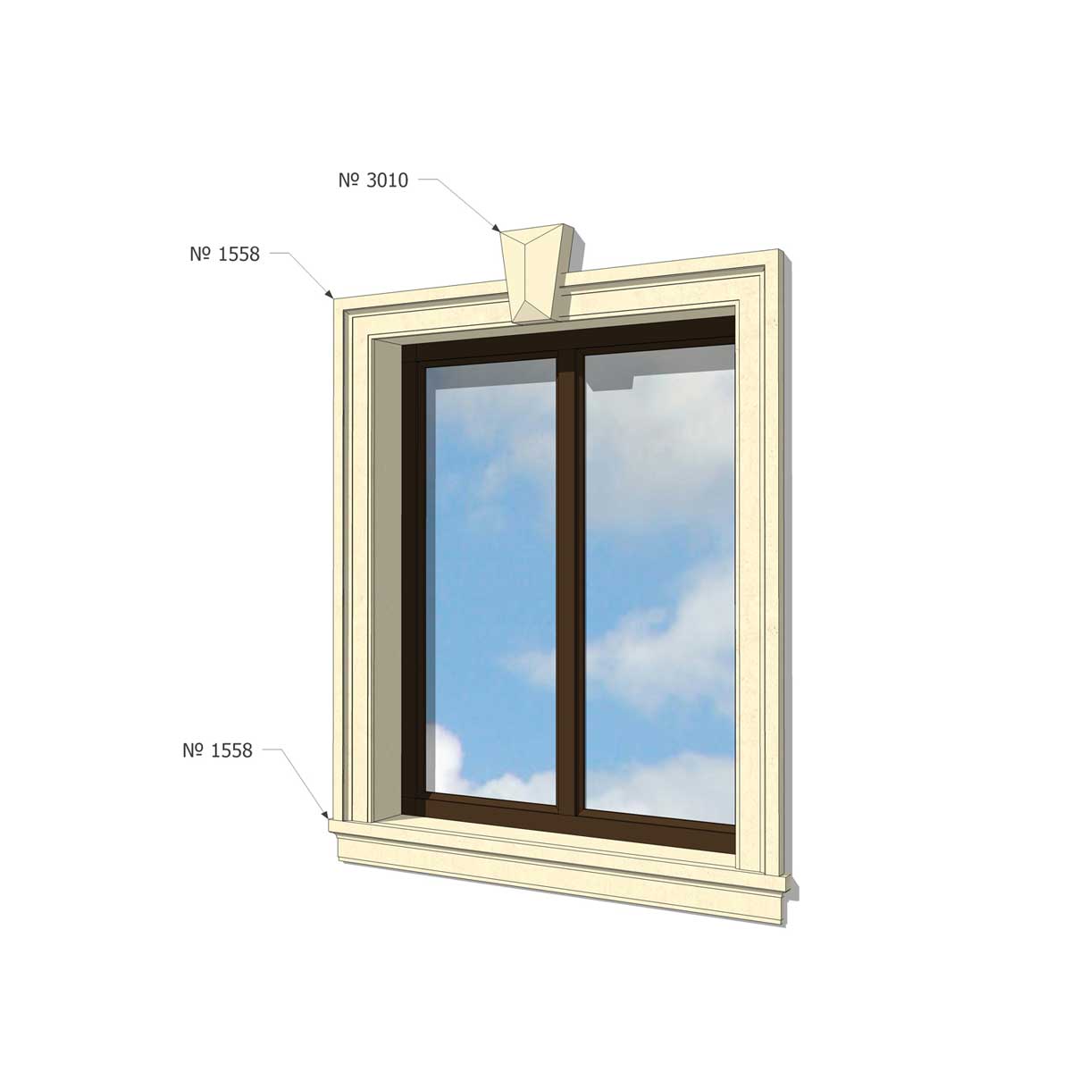 Exterior Window Sill 