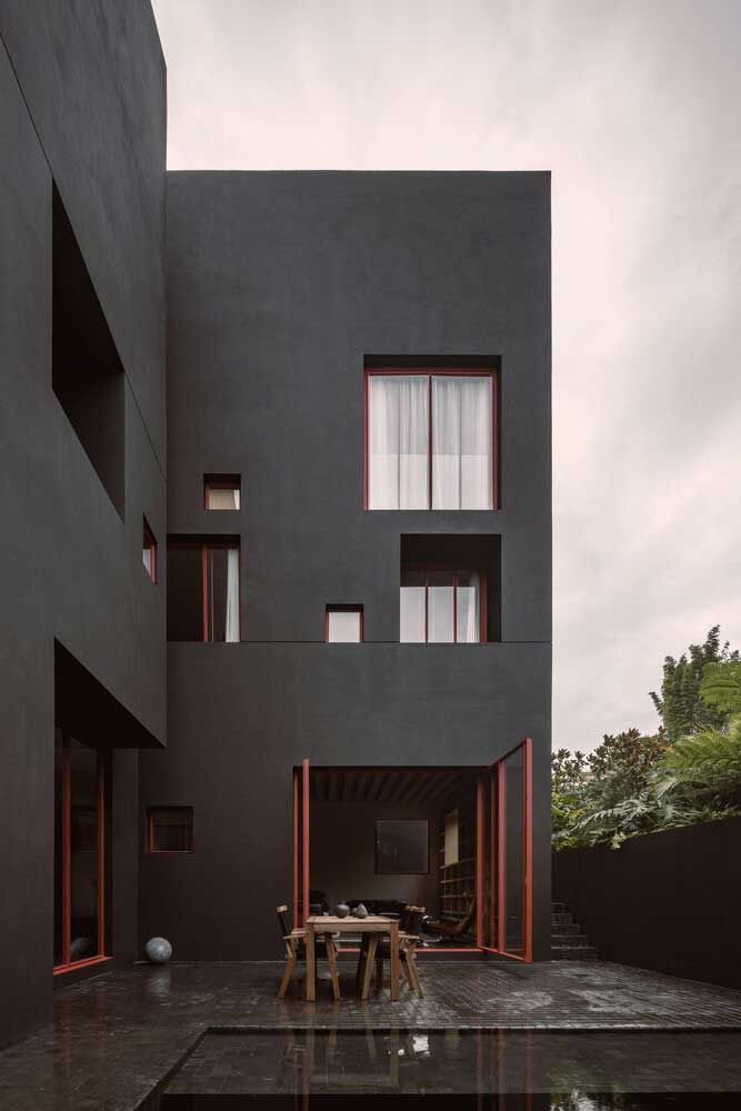 colores oscuros para casas exterior