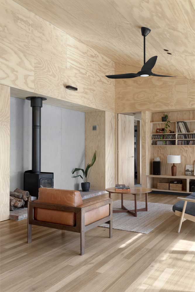 Ideas de revestimiento de paredes interiores de madera contrachapada
