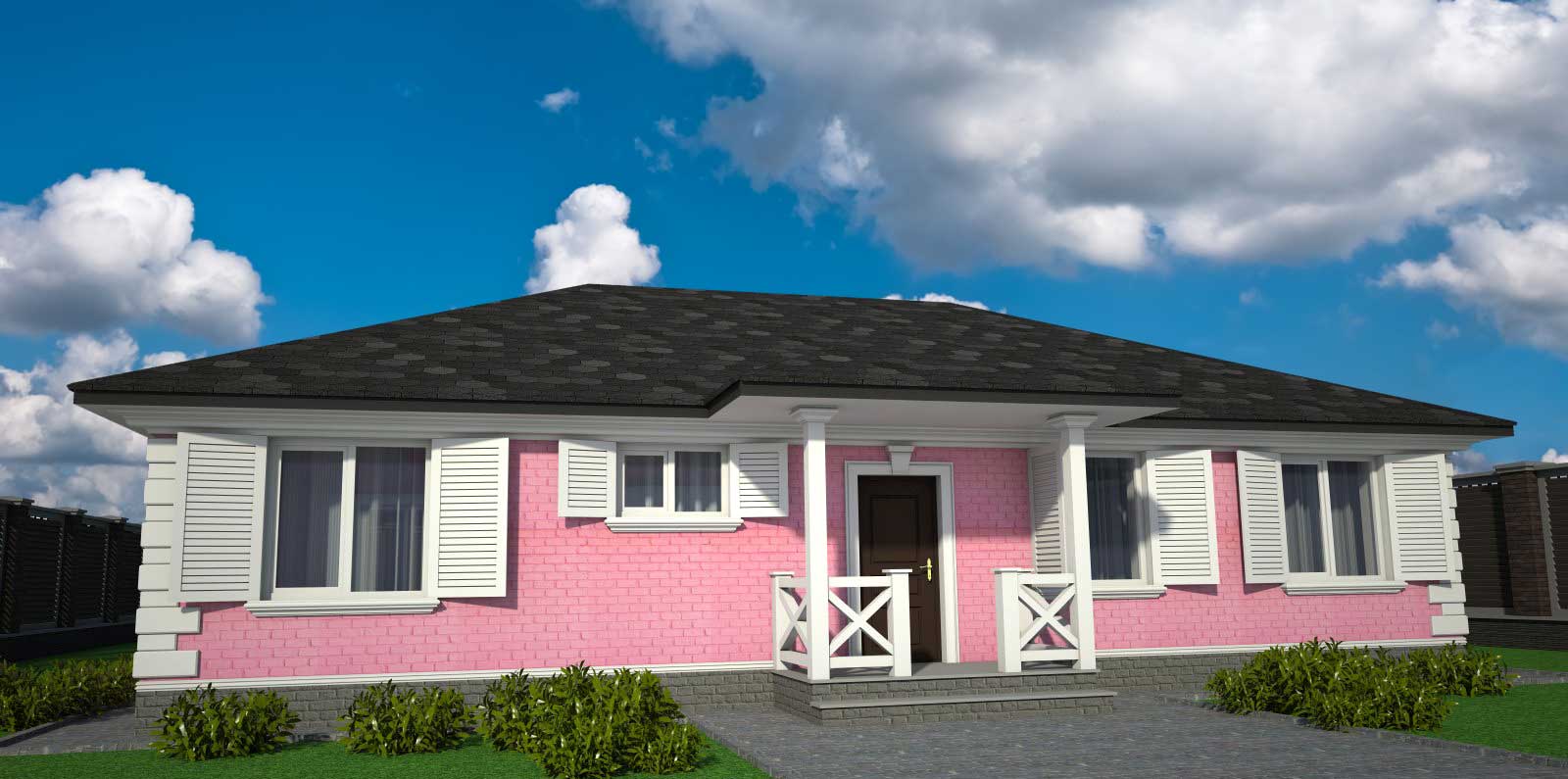 red brick ranch house color schemes for your inspiration