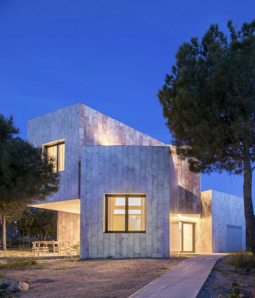 Modern stone exterior cladding ideas