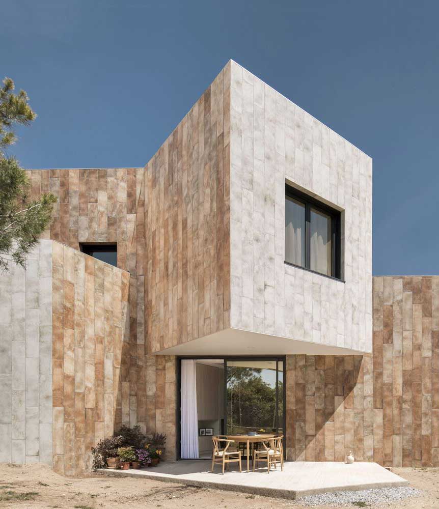Modern stone exterior cladding ideas