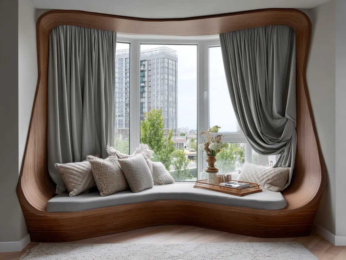 Enhance Your Home with a Modern Bay Window Design