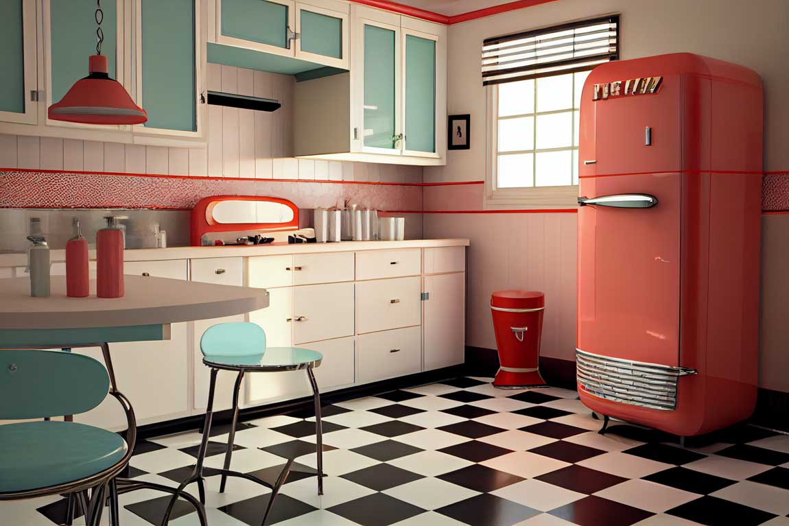 Unlock the Potential of Modern Retro Kitchen Design Ideas • 333k