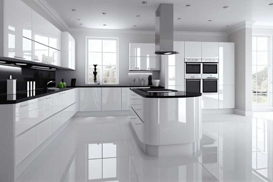 White Gloss Kitchen Ideas — Worktops, Layouts & Small Space Fixes