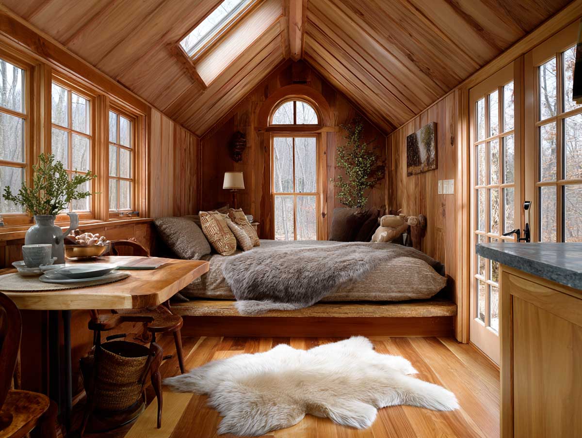 6+ Charming Small Cabin Interior Ideas to Create Your Dream Escape - 14