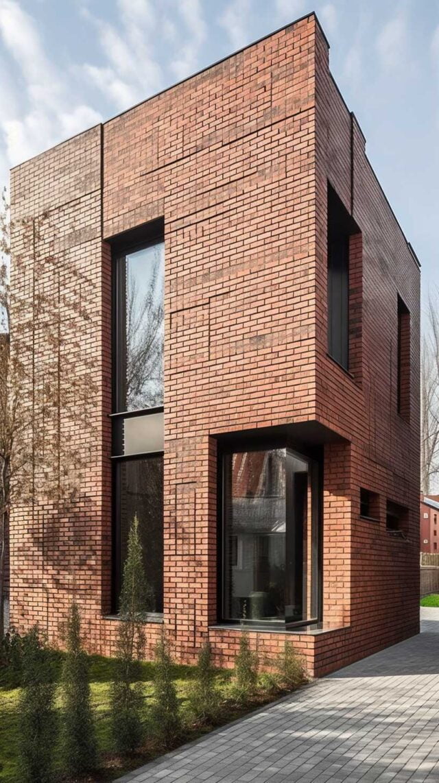 10+ Modern Brick Wall Exterior Designs: A Blend of Tradition and ...