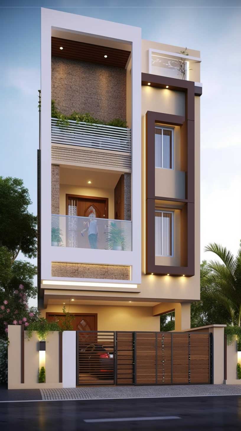 Top Double Floor Front Elevation Designs To Transform Your Normal House ...