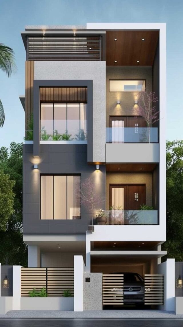 Top Double Floor Front Elevation Designs to Transform Your Normal House