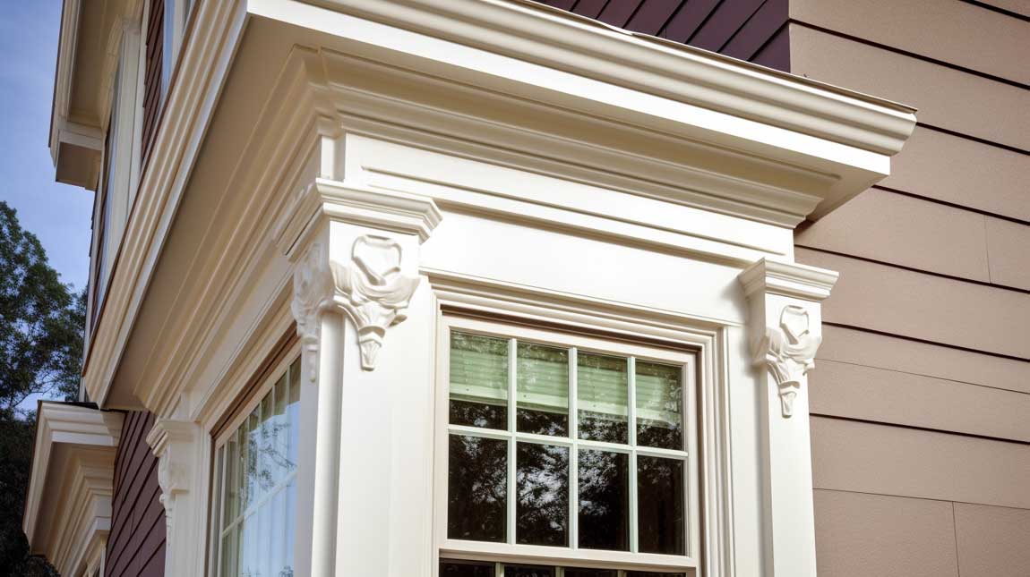 12+ EyeCatching Exterior Crown Molding Ideas to Frame Your Windows